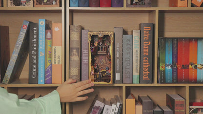 Fantastic Animal Common Room | DIY Book Nook Miniature Kit