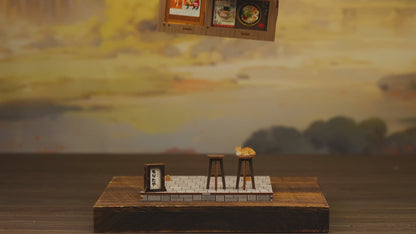 Japanese Ramen Diner | DIY Book Nook Miniature Kit: Morita-ya
