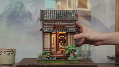 Kirishima Tea House | DIY Book Nook Miniature Kit